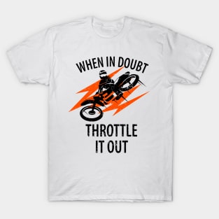 Motocross Biker Freestyle Stunt T-Shirt